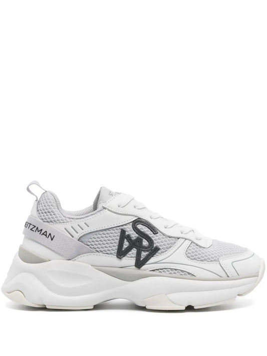 Stuart Weitzman logo-patch mesh chunky sneakers