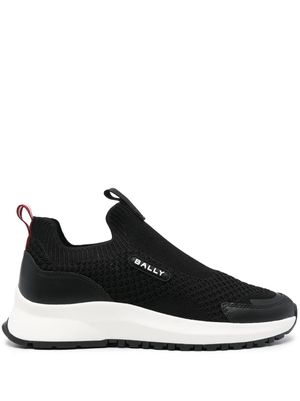 Bally knitted-upper slip-on sneakers