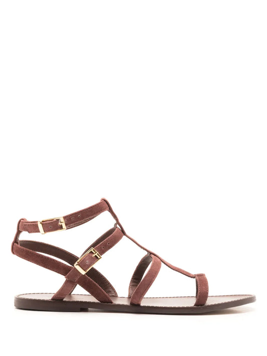Lenny Niemeyer suede gladiator sandals