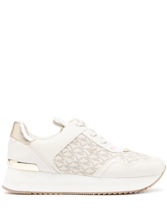 Michael Kors Raina logo-jacquard platform sneakers