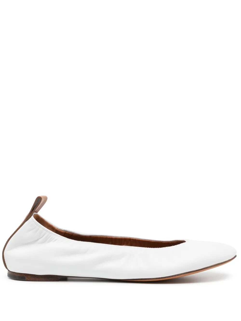 Lanvin leather ballerina shoes