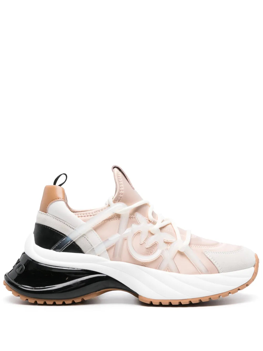 PINKO Love Birds-embellished sneakers