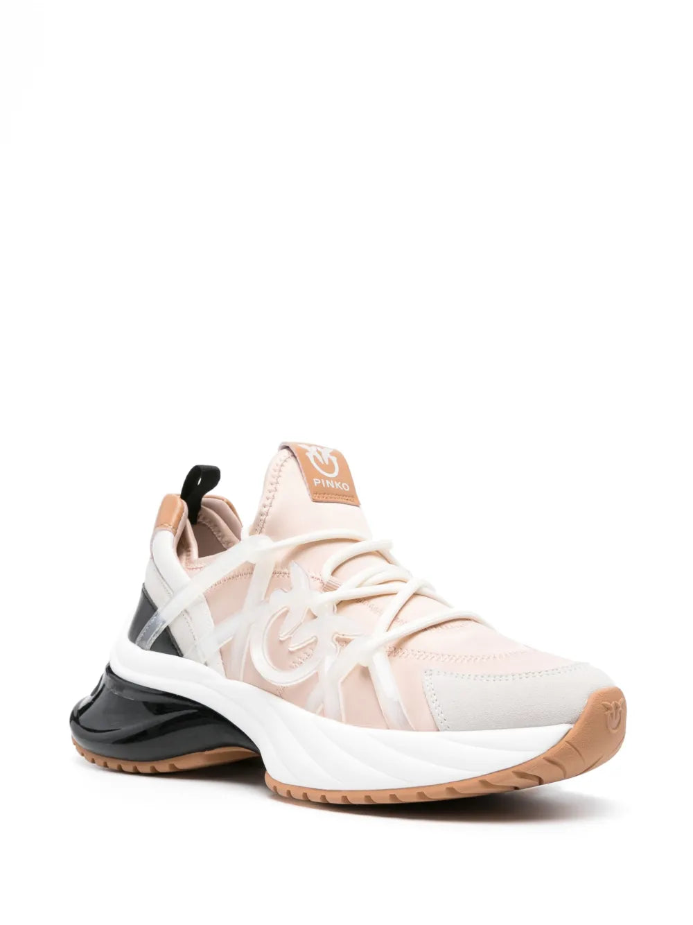 PINKO Love Birds-embellished sneakers