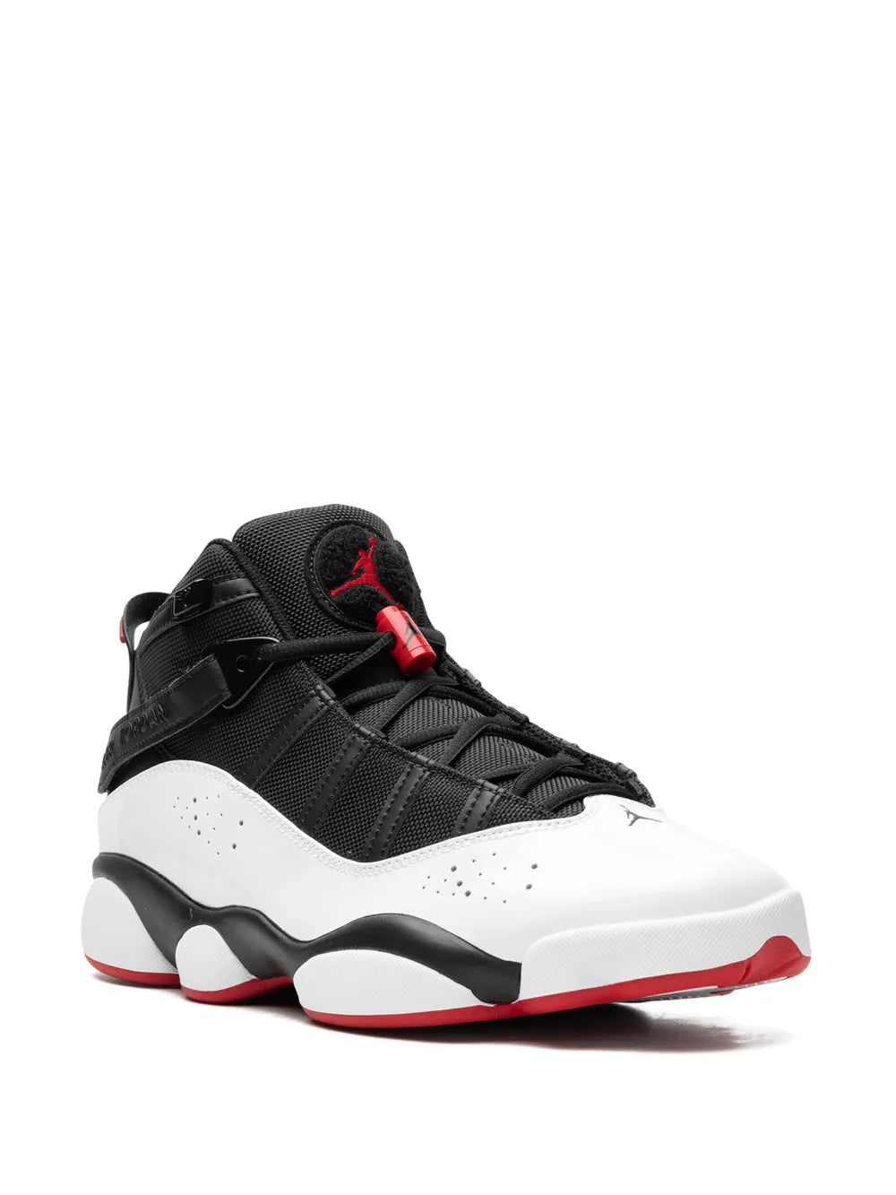 Jordan 6 Rings "Wht/Blk/Red" sneakers