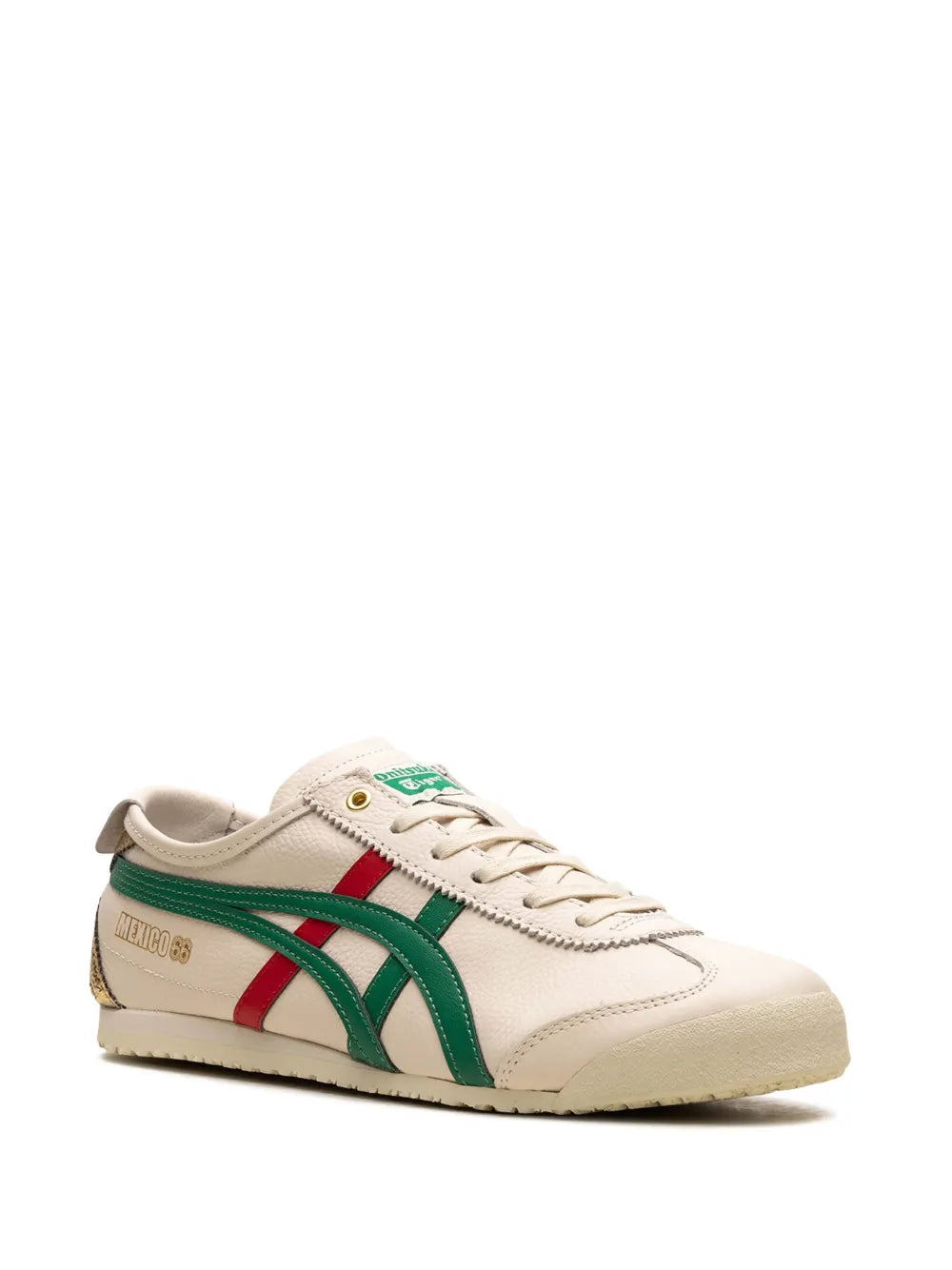 Onitsuka Tiger Mexico 66 "Birch Kale/Red/Gold" sneakers