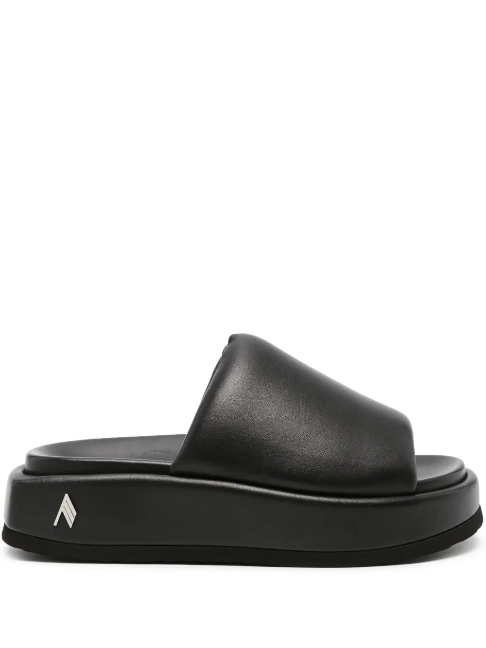 The Attico Mia platform leather slides
