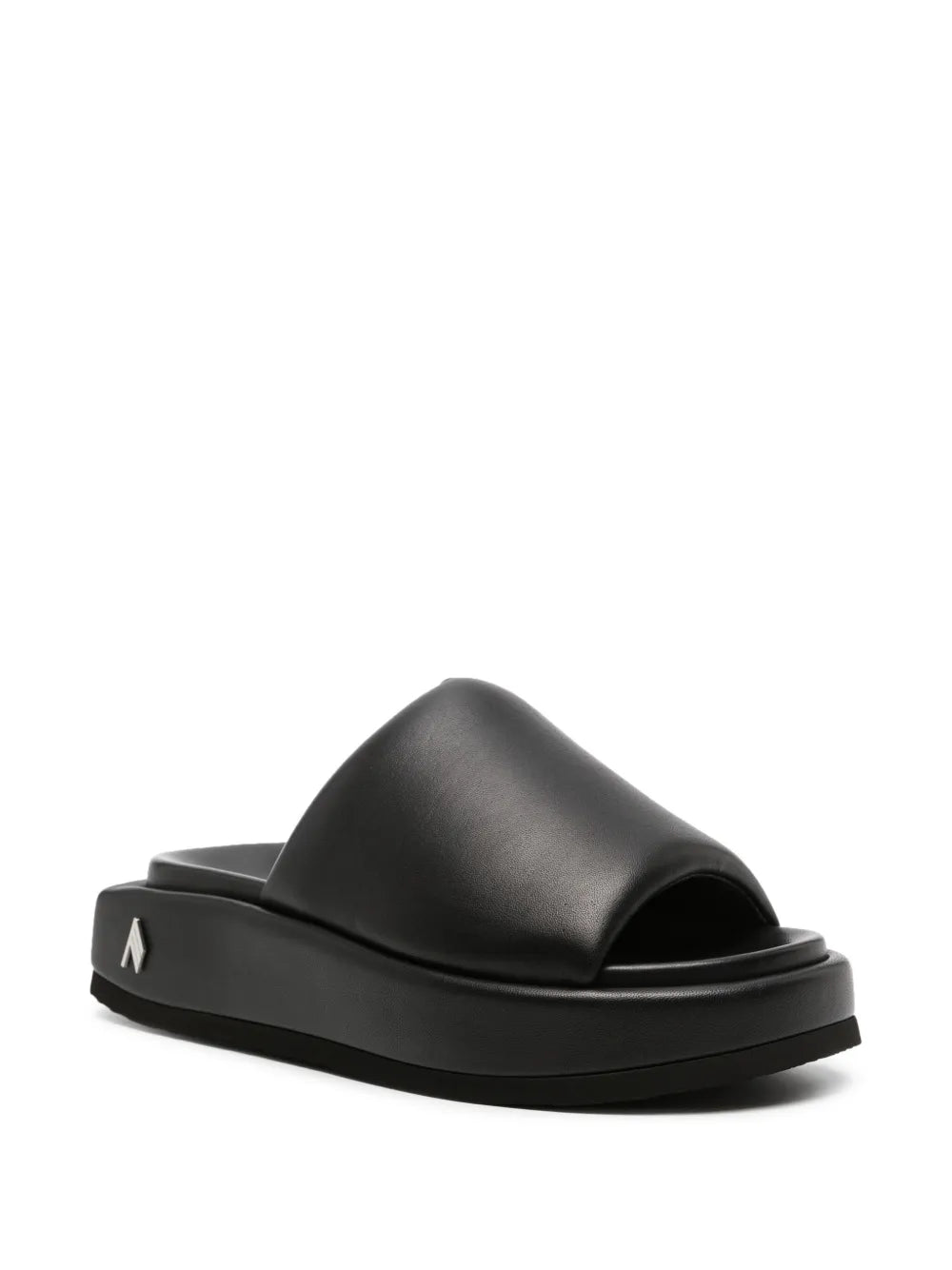 The Attico Mia platform leather slides