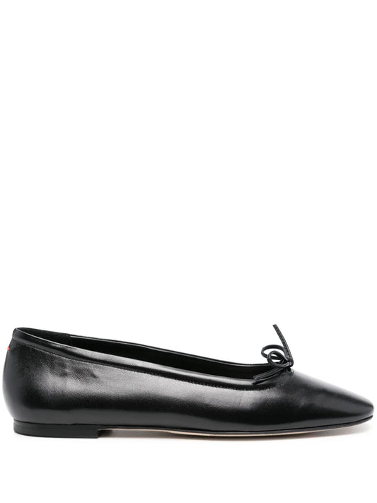 Aeyde Delfina leather ballerina shoes