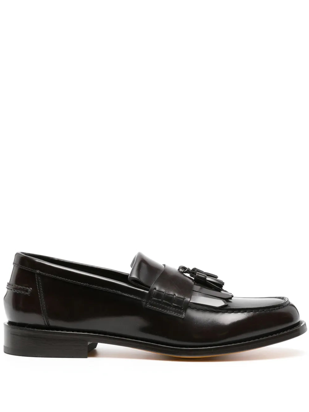 Doucal's tassel-detail leather loafers