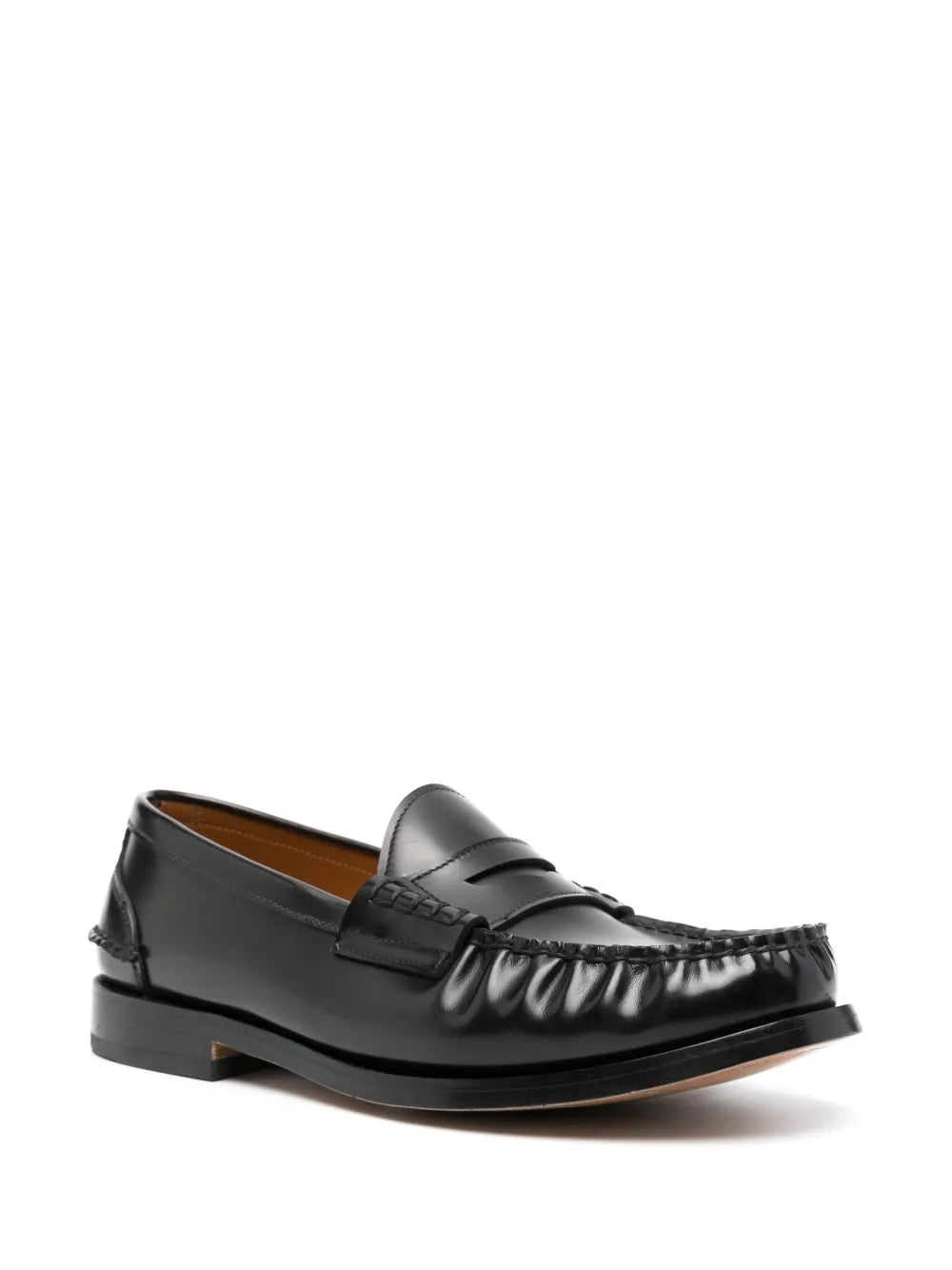 Premiata penny-slot leather loafers