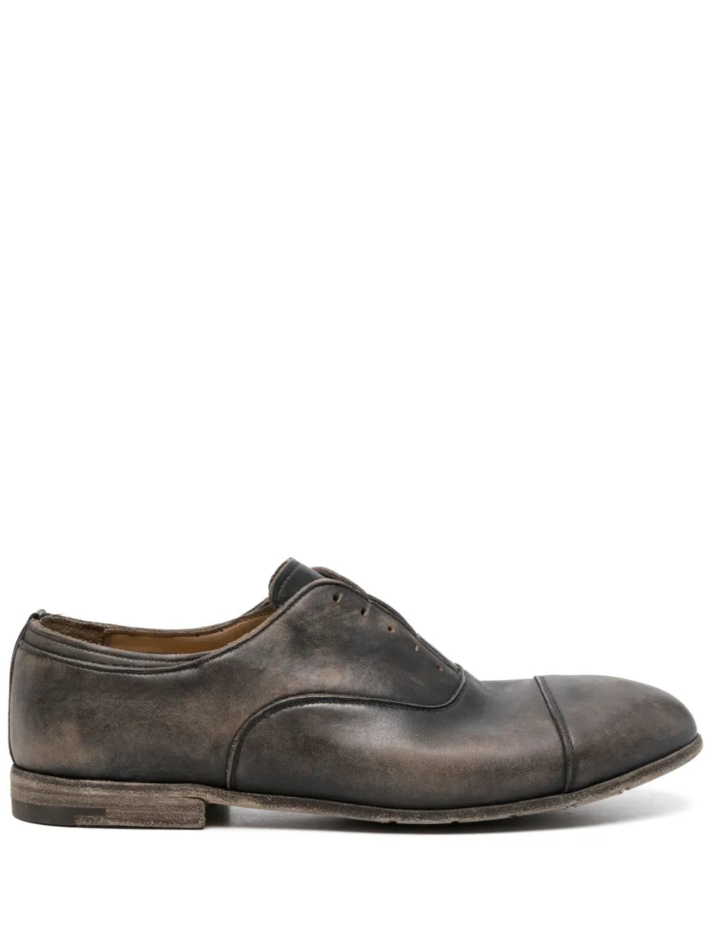 Premiata leather oxford shoes