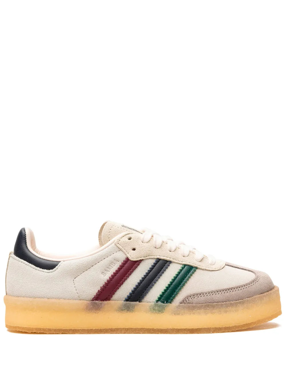 adidas x Kith x Clarks Samba "Kithmas - Multi-Color Stripes" sneakers