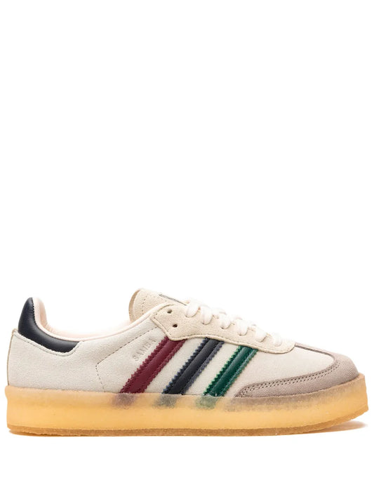 adidas x Kith x Clarks Samba "Kithmas - Multi-Color Stripes" sneakers