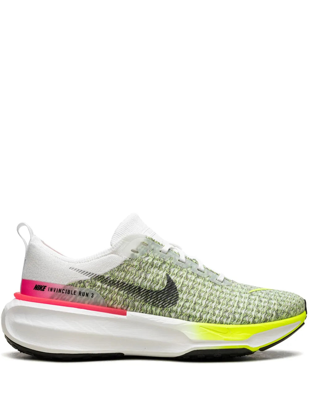 Nike ZoomX Invincible Run 3 "White Volt/Hyper Pink" sneakers