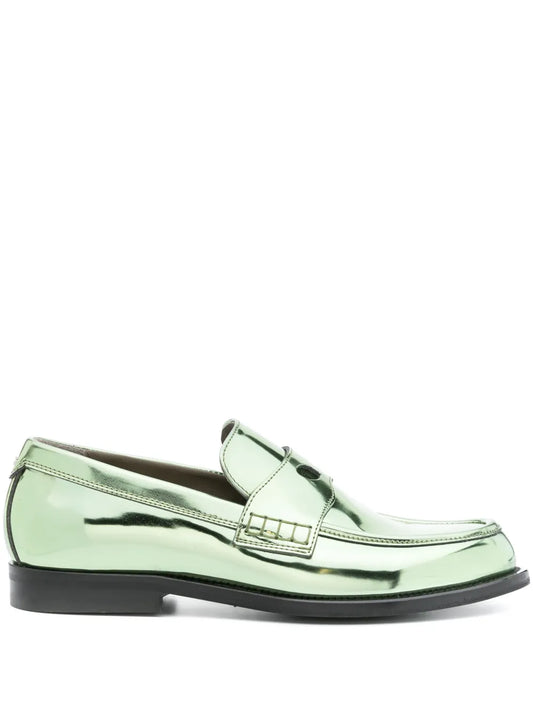 GCDS Wirdo patent-leather loafers