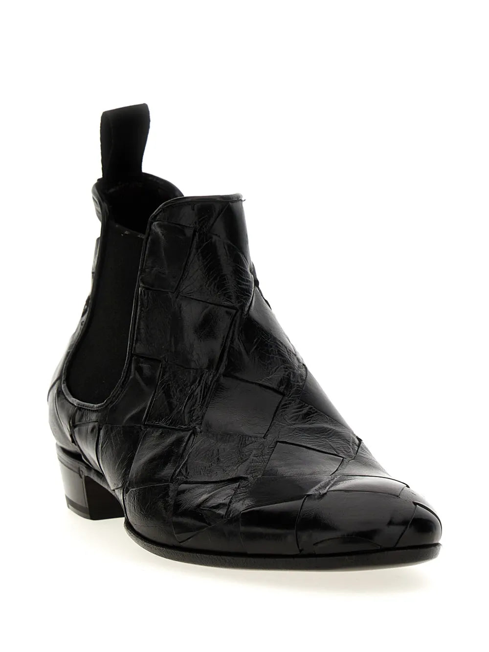 Lidfort interwoven ankle boots