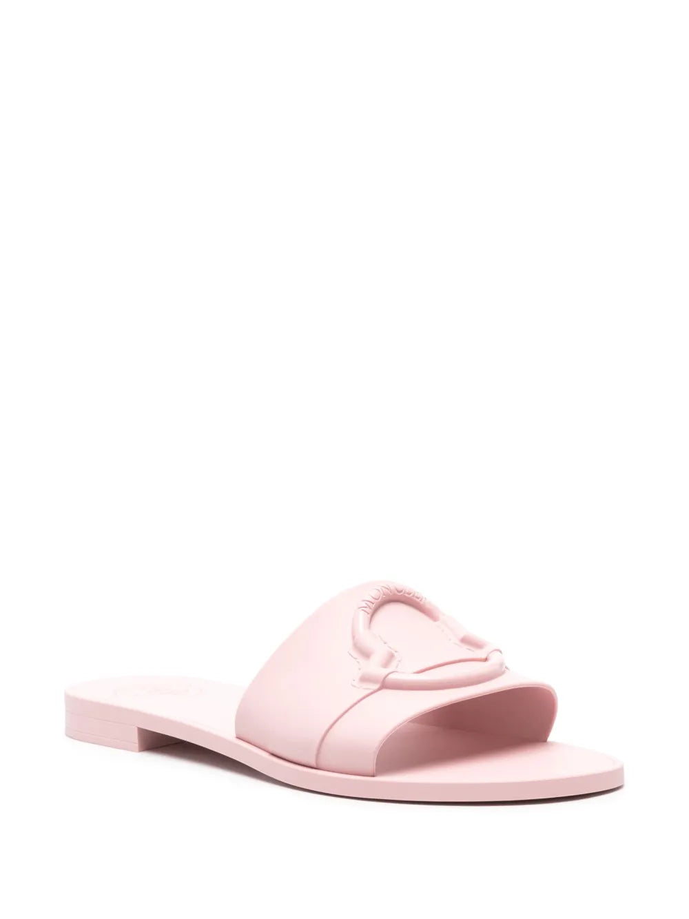 Moncler Mon logo-embossed slides