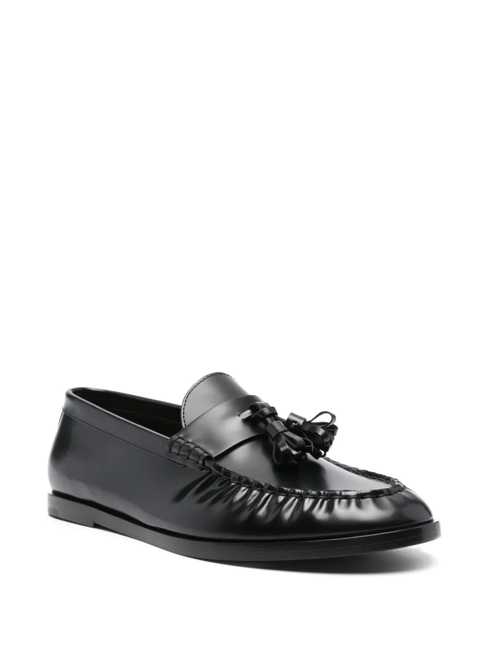 The Row tassel-detail leather loafers