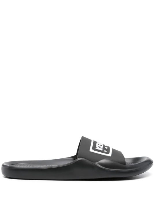 Kenzo Pool logo-embossed slides