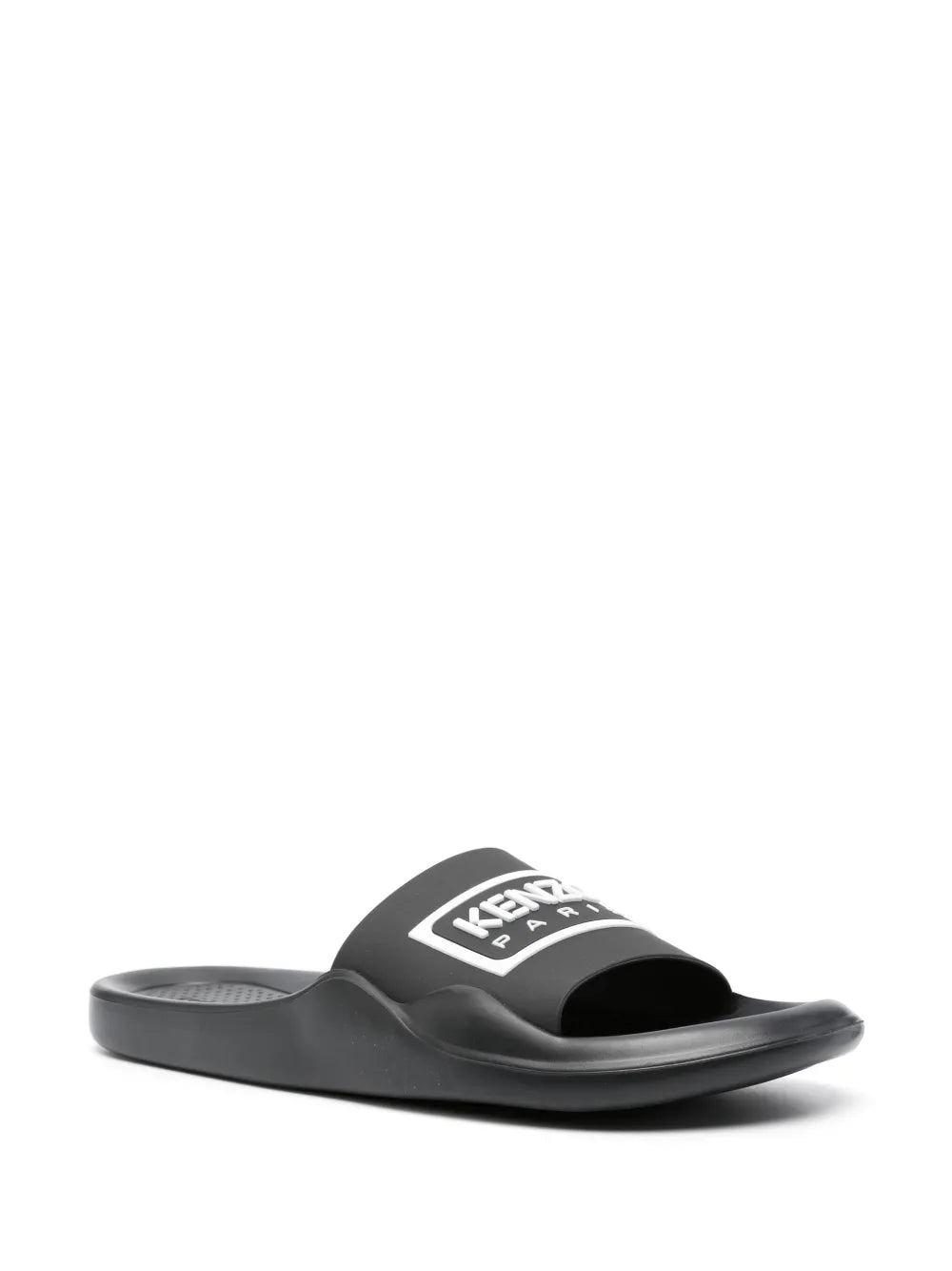 Kenzo Pool logo-embossed slides