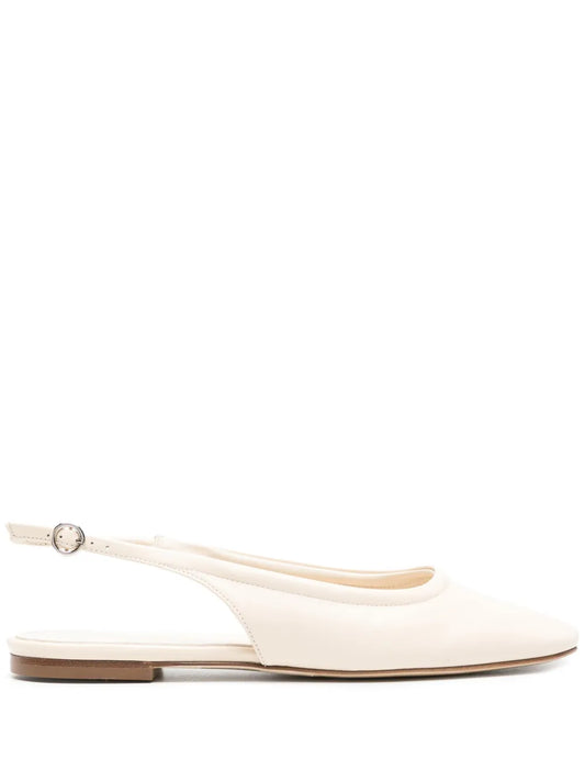 Aeyde Dani leather ballerina shoes