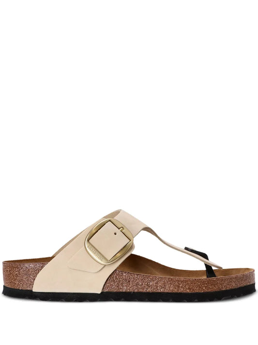 Birkenstock Gizeh Big Buckle suede sandals