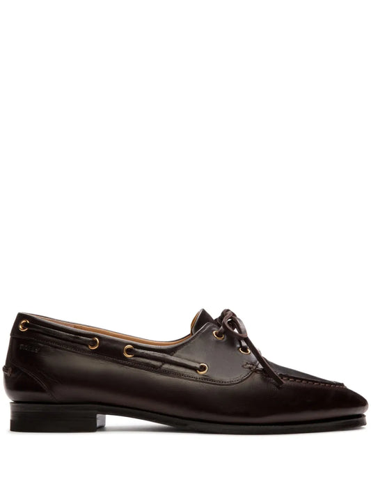 Bally Plume leather loafers