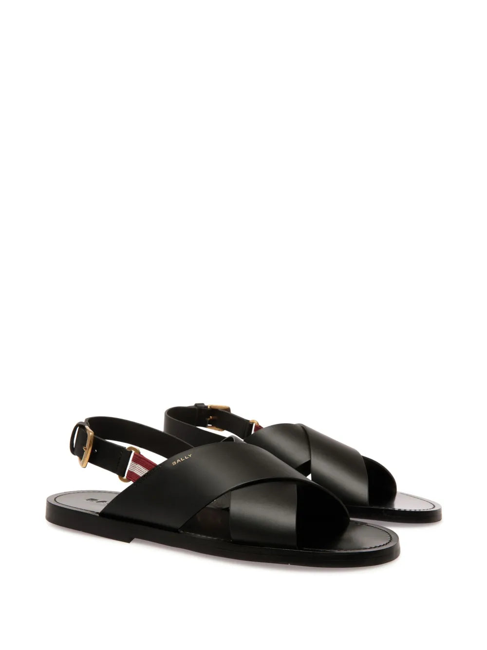 Bally Chateau crossover-strap leather sandals