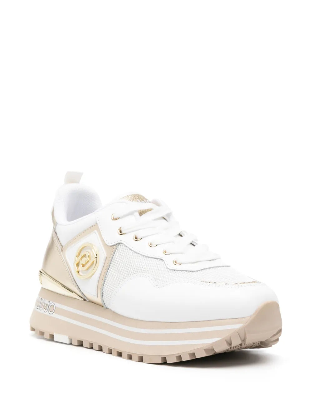 LIU JO Maxi Wonder logo-plaque sneakers