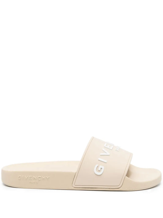 Givenchy logo-embossed slides