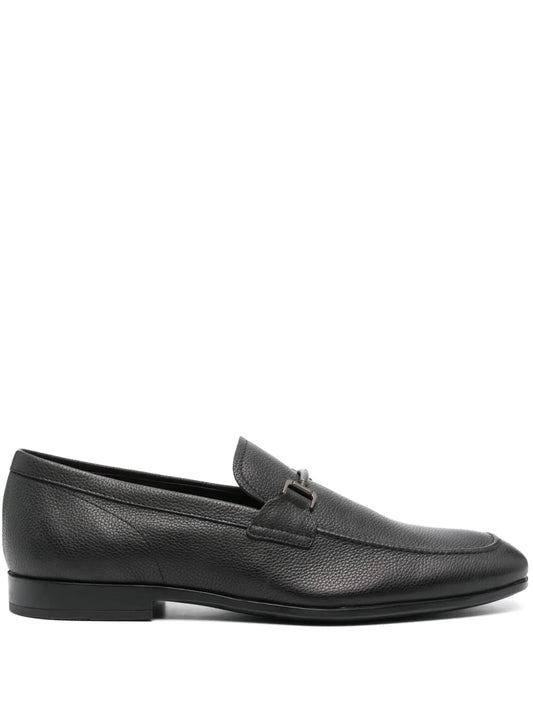 Tod's grained leather loafers