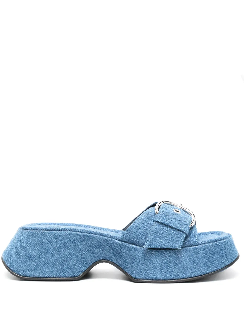 Vic Matie denim platform slides