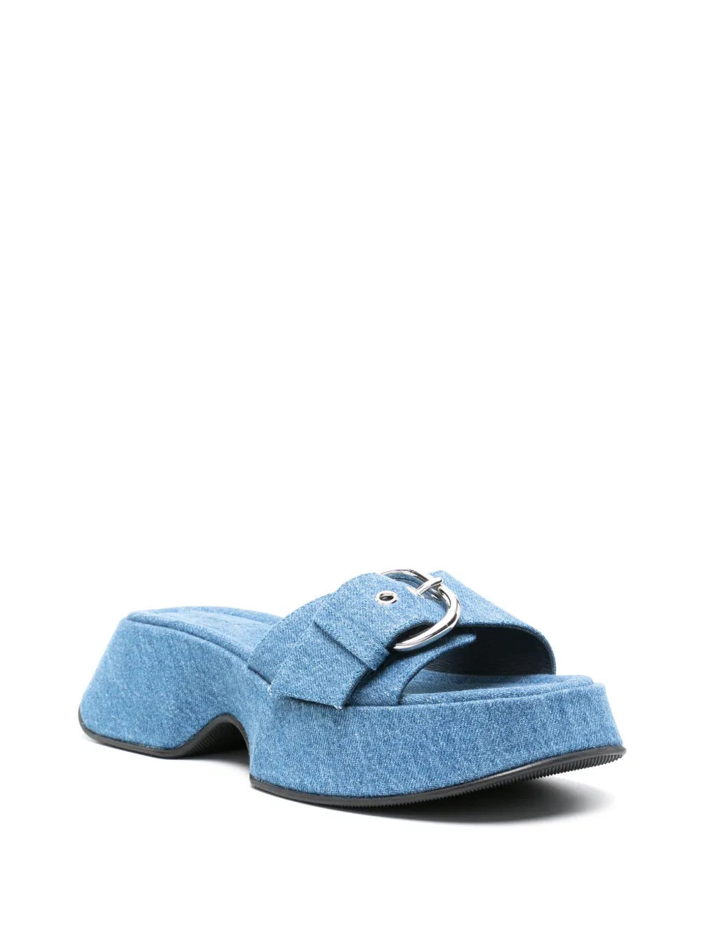 Vic Matie denim platform slides