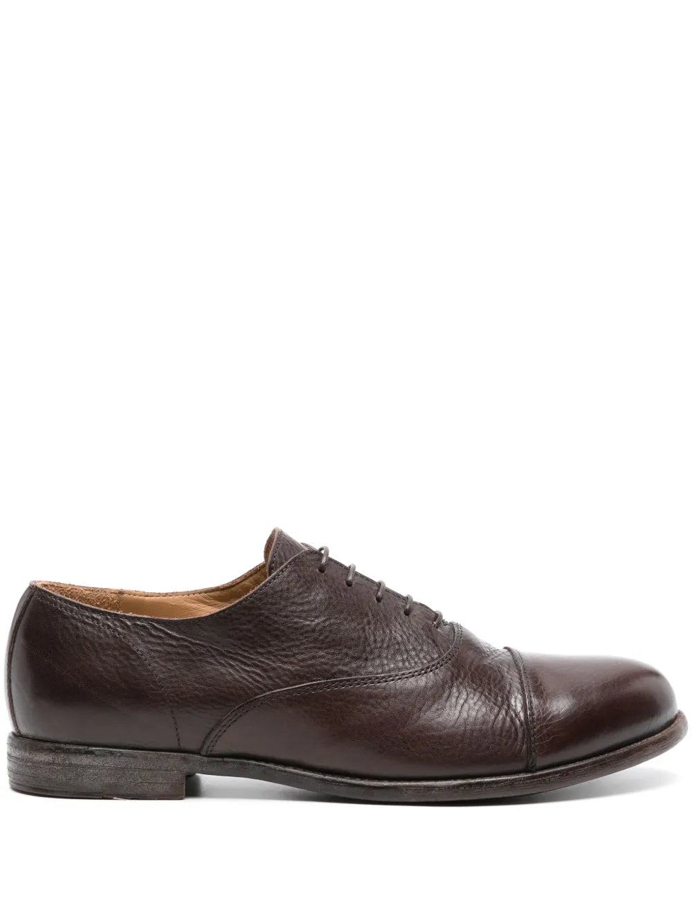 Moma grained-leather Oxford shoes