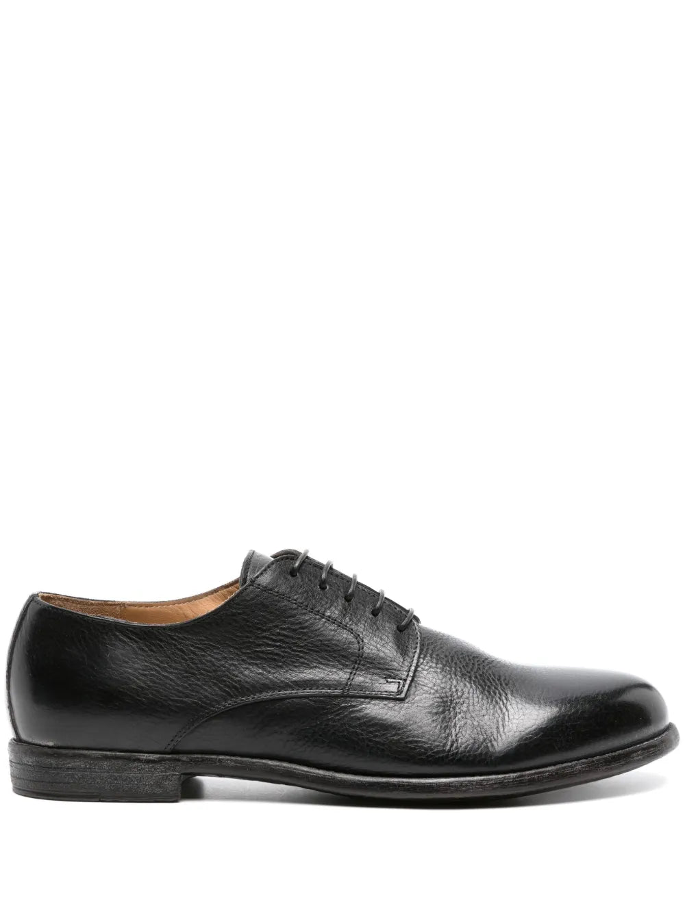 Moma almond-toe leather Derby shoes