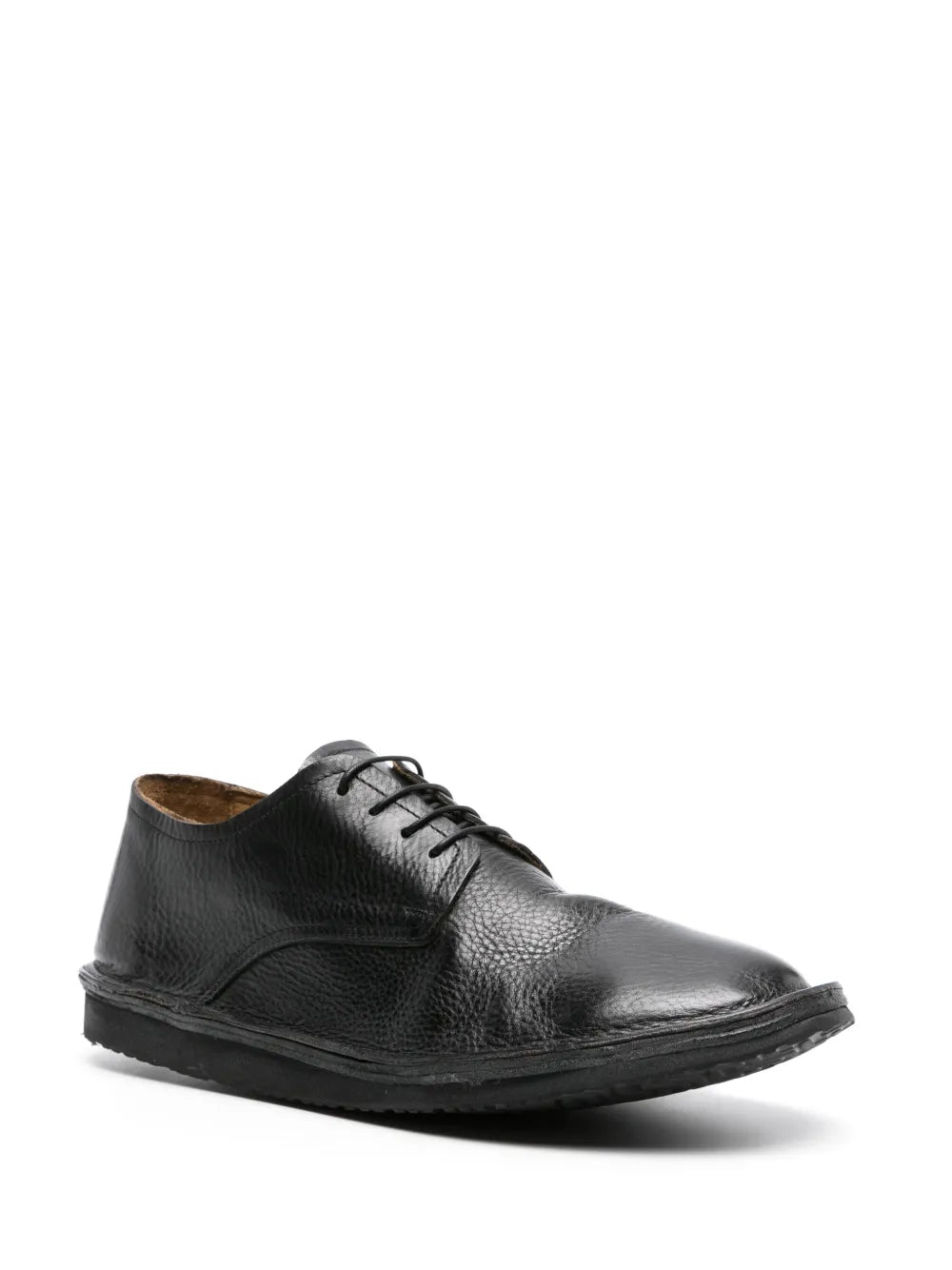 Moma grained-leather Derby shoes