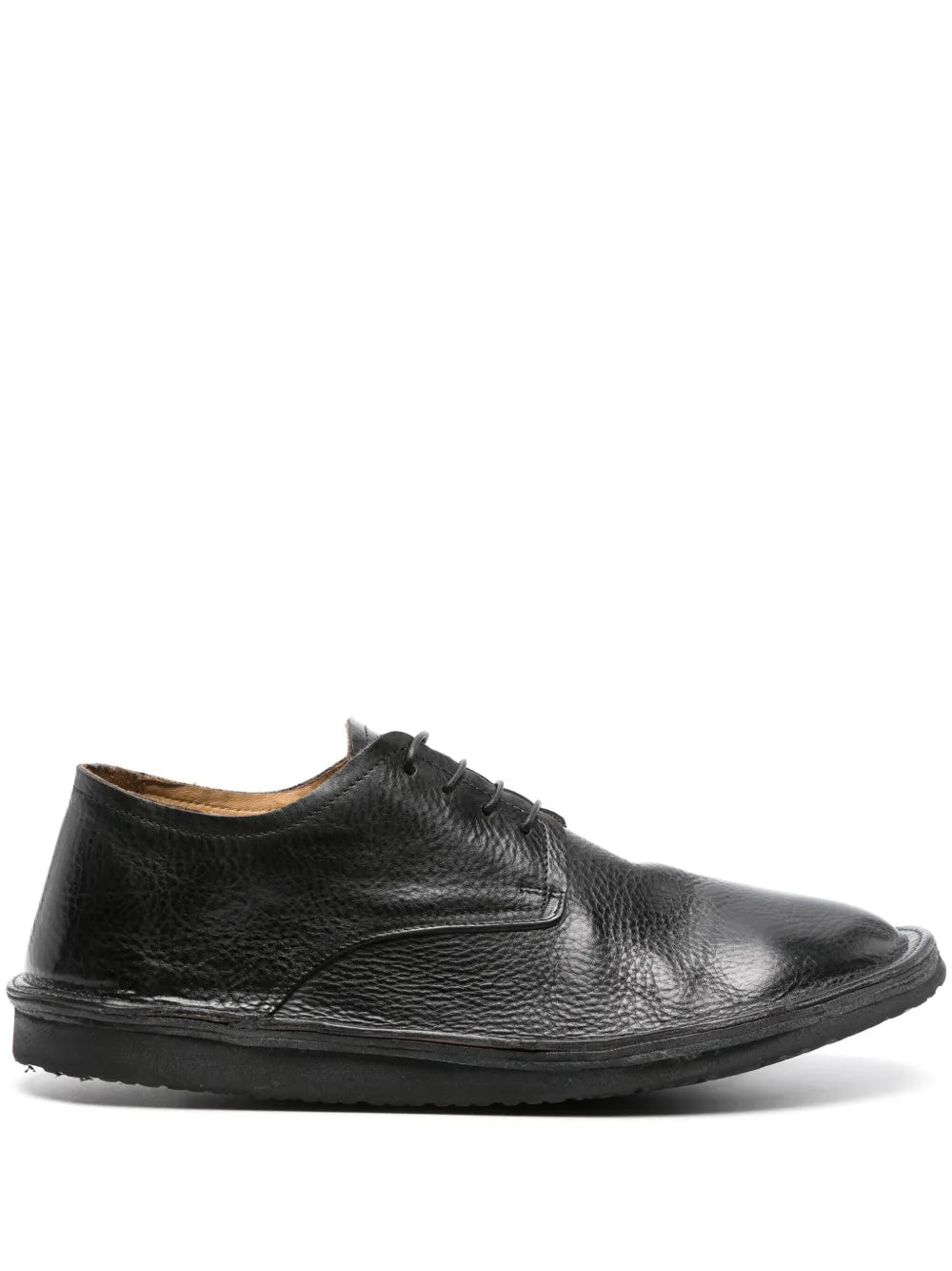 Moma grained-leather Derby shoes