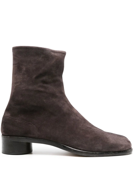 Maison Margiela Tabi suede ankle boots