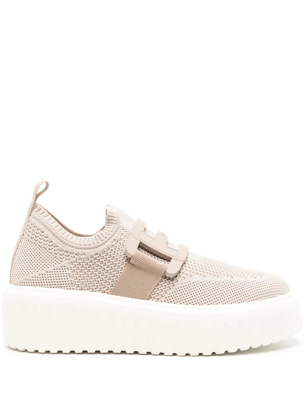 Hogan knitted wedge sneakers