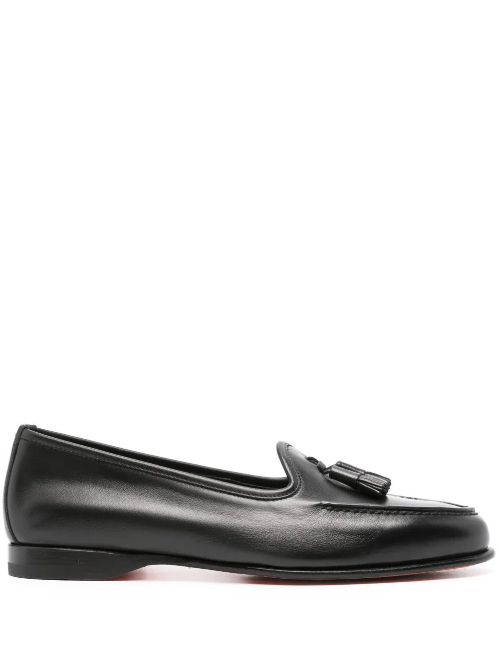 Santoni tassel-detail leather loafers