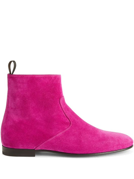 Giuseppe Zanotti Ron panelled suede ankle boots