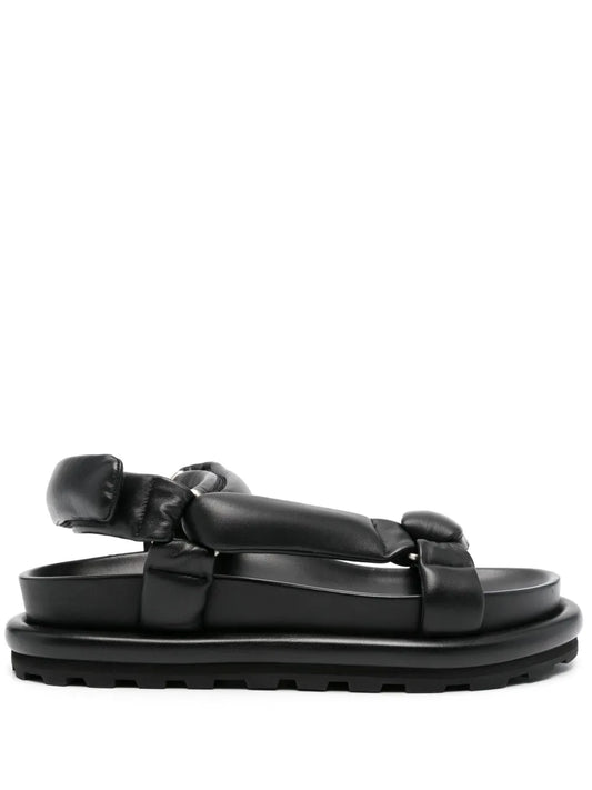 Jil Sander padded leather sandals