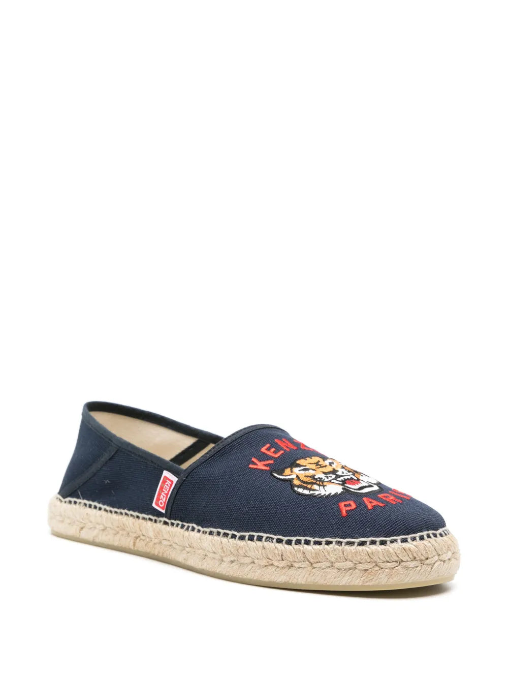 Kenzo Tiger Head embroidered espadrilles