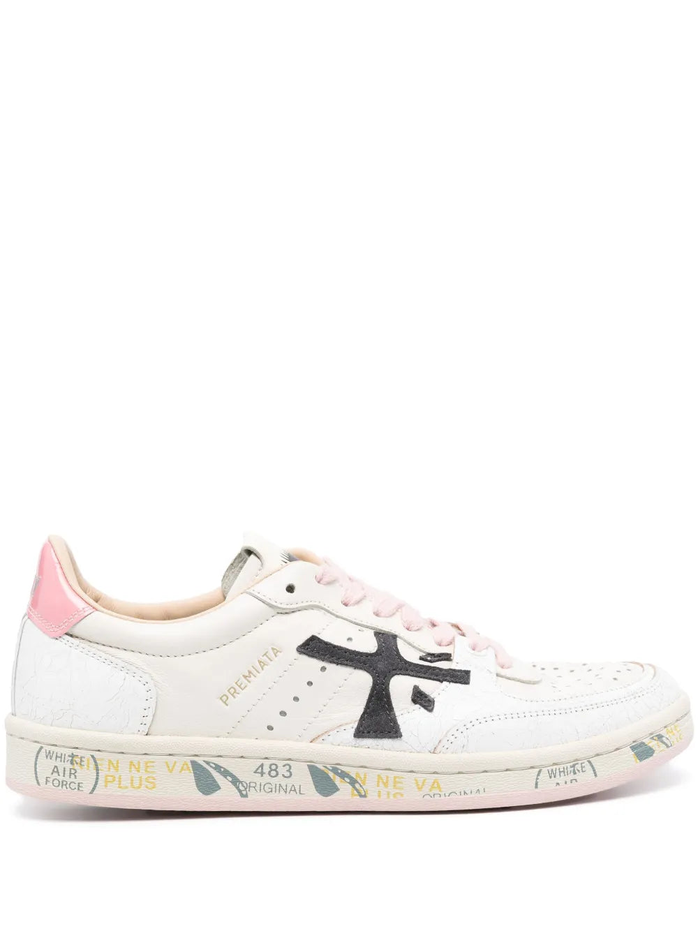 Premiata Clay leather sneakers