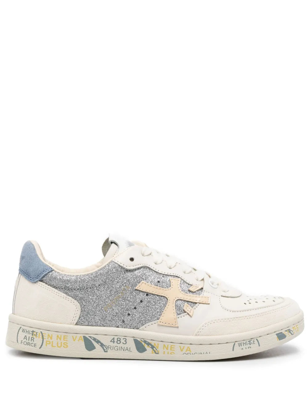 Premiata Clay leather sneakers