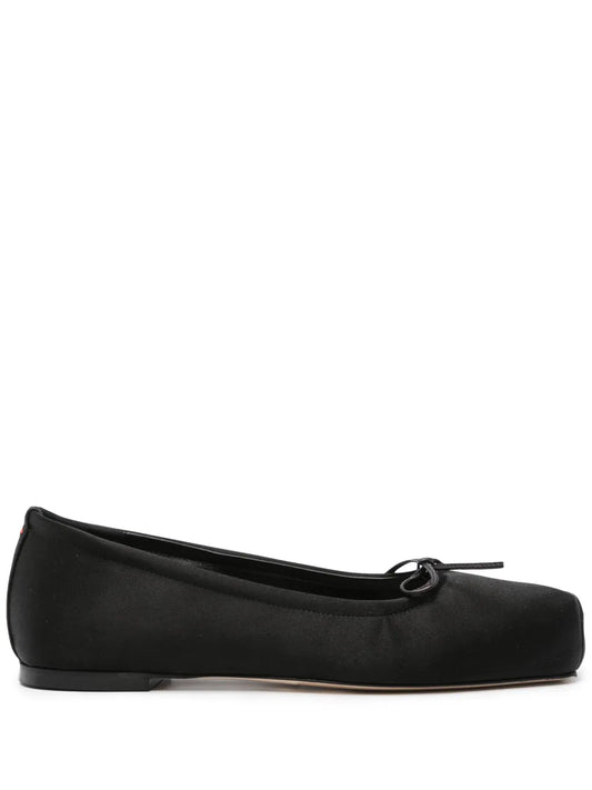 Aeyde Gabriella satin ballerina shoes