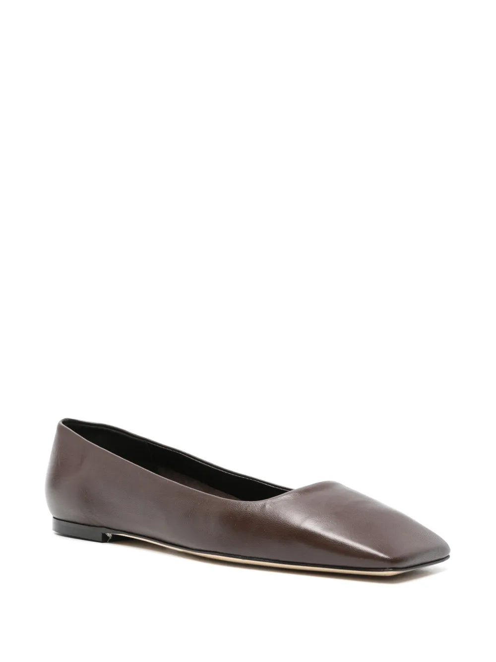 Aeyde Ida leather ballerina shoes
