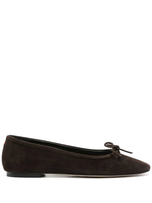 Aeyde suede ballerina shoes