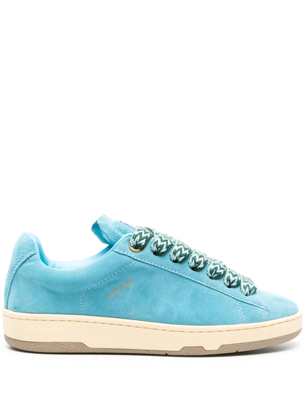 Lanvin Curb Lite suede sneakers