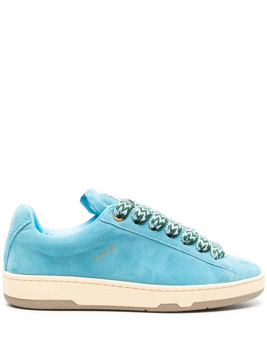 Lanvin Curb Lite suede sneakers